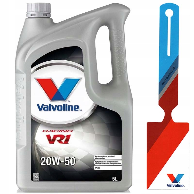 VALVOLINE VR1 RACING 20W50 OLEJ 20W-50 5L