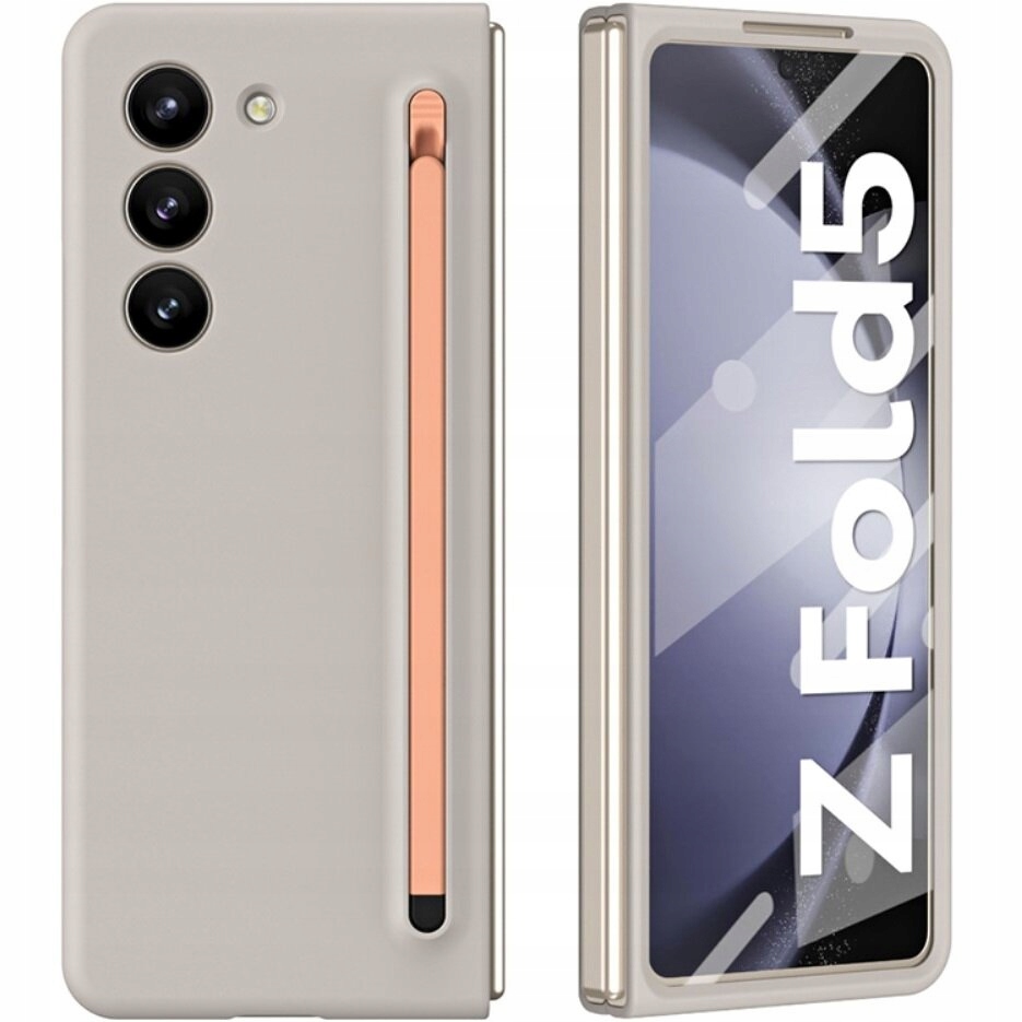 Pouzdro se sklem a stylusem pro Galaxy Z Fold 5 5G, Kryt, Obal, pouzdro