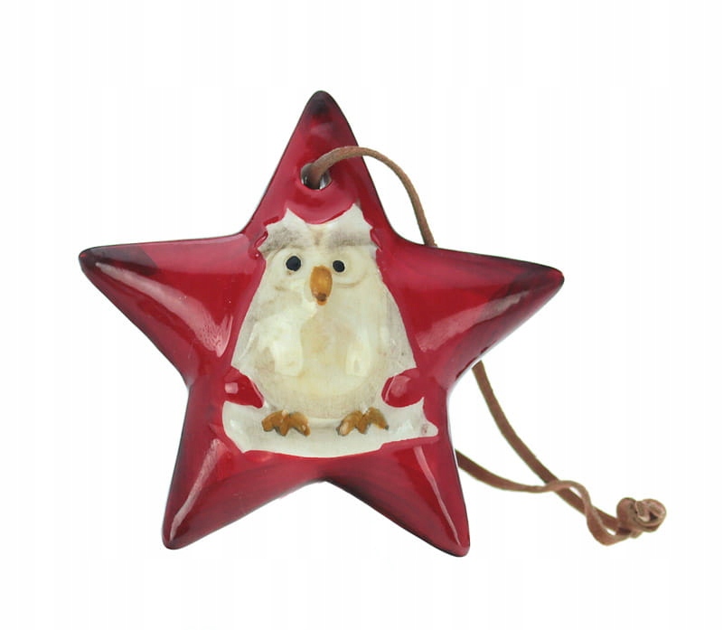 AMSEL ZAWIESZKA SOWA GWIAZDA/RED Art. 56168A