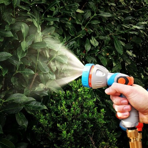 Zraszacz ogrodowy pistolet zraszający GRUNTEK regulacja natężenia 7dysz S&R Stan opakowania oryginalne