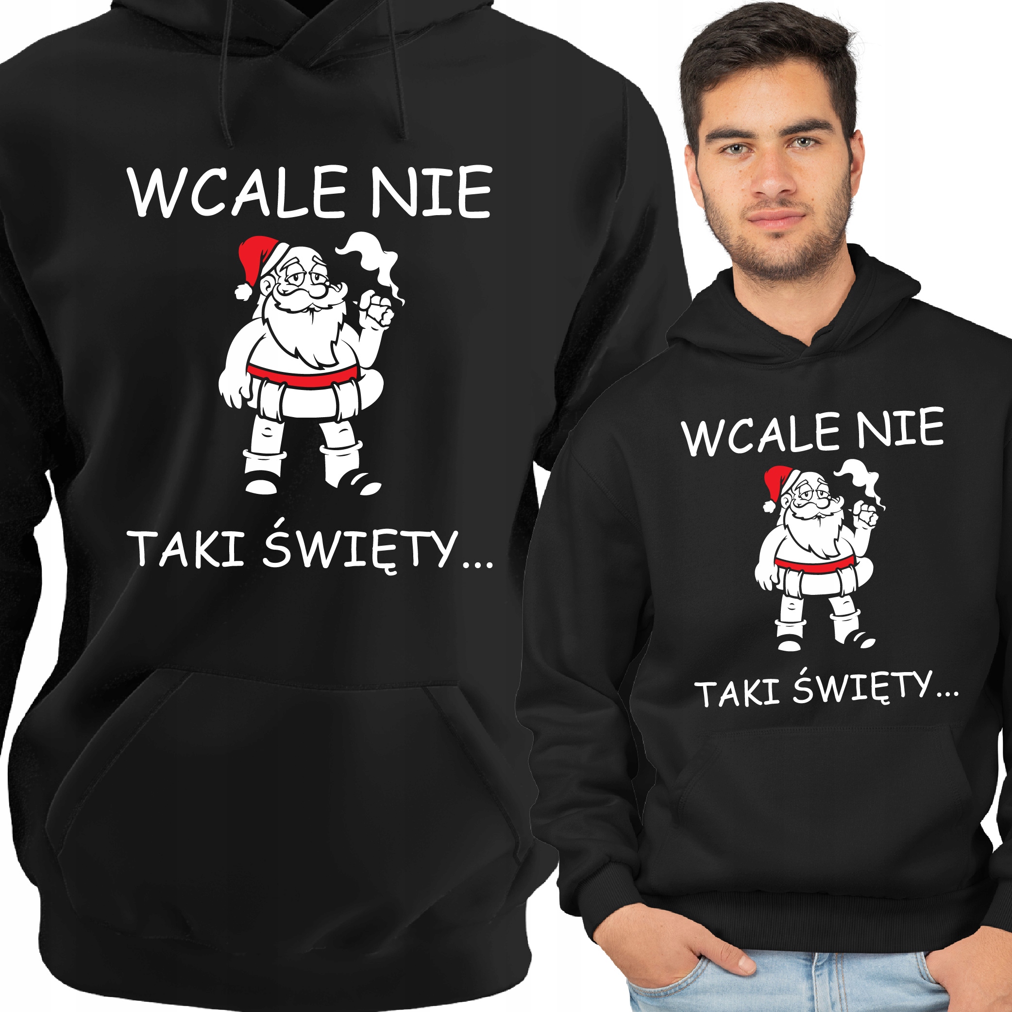 

Zabawna Bluza Dla Niegrzecznego Mikołaja Chłopaka