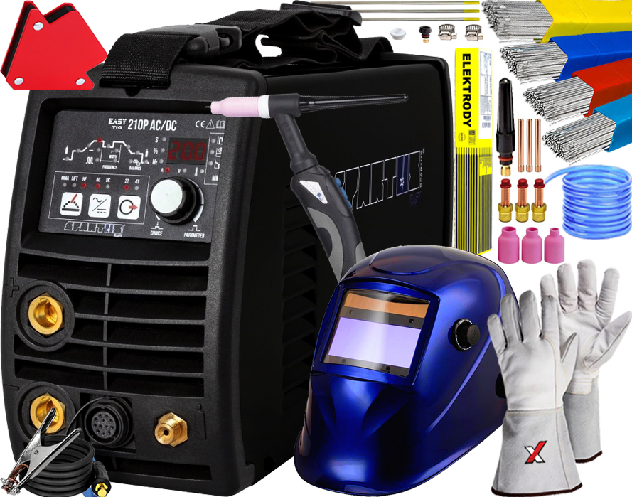 Invertorová Svářečka Tig Hf Pro Hliník Spartus EasyTIG 210P Ac/dc 200A