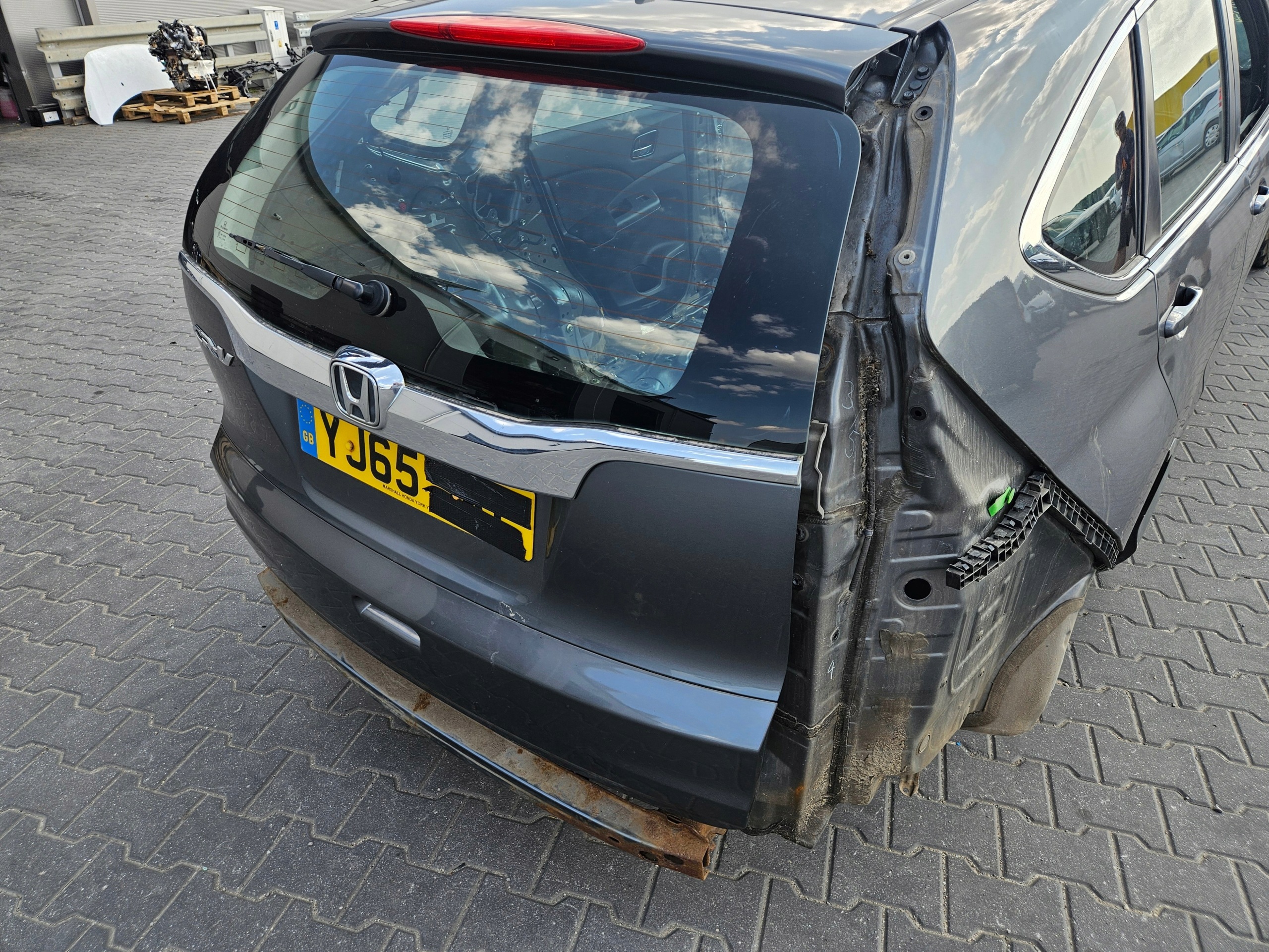 HONDA CR-V IV trunk door boot colour NH737M 12