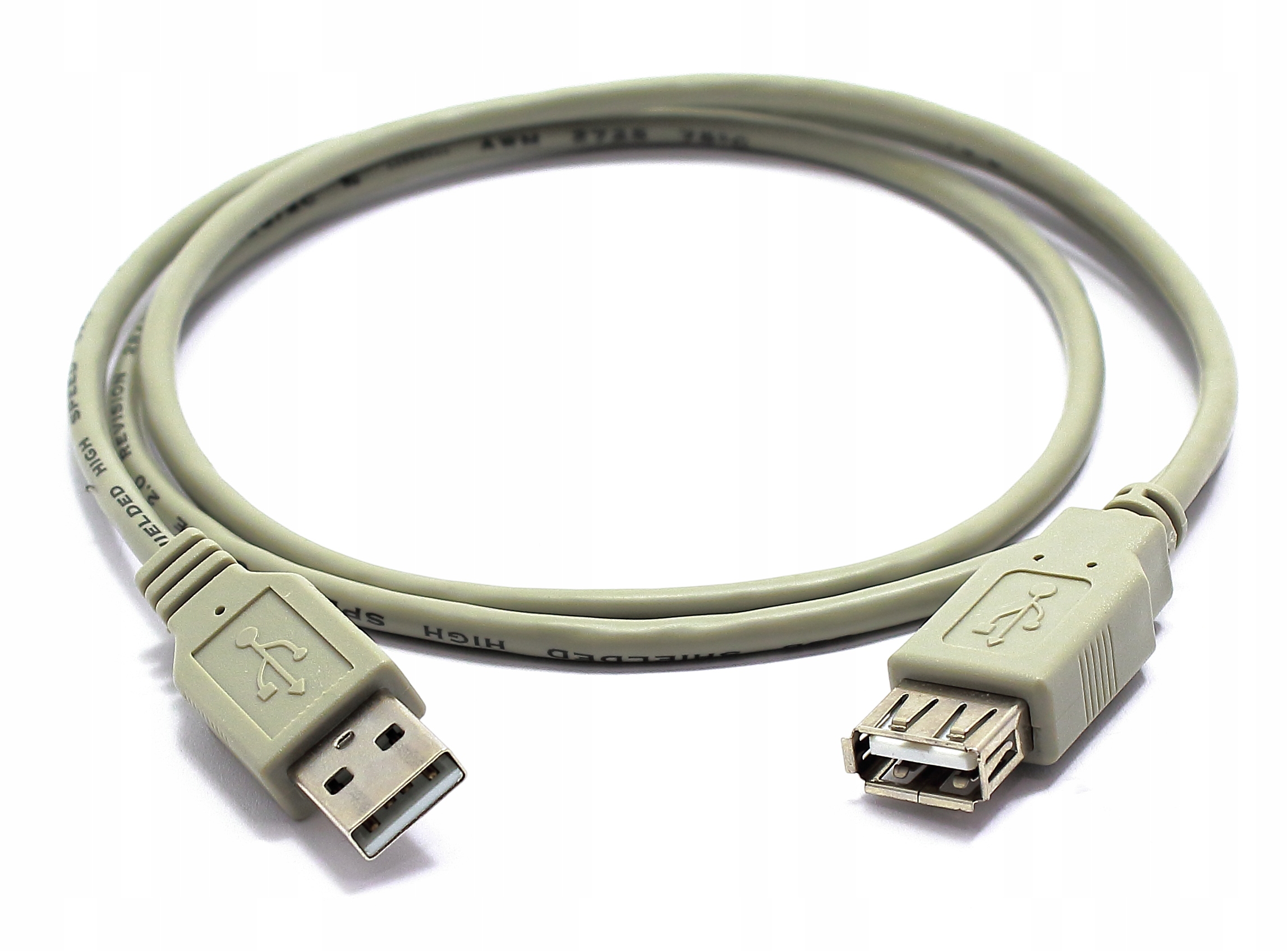 PRZEDŁUŻACZ USB 2.0 WTYK GNIAZDO A-A VITALCO 5M Długość kabla 5 m