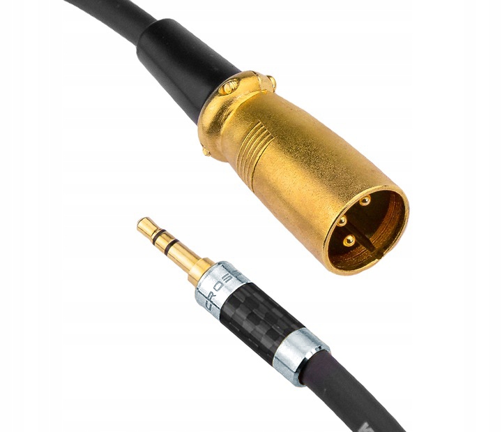 

Kabel przewód 3,5 Jack mały Xlr męski Klotz 2m
