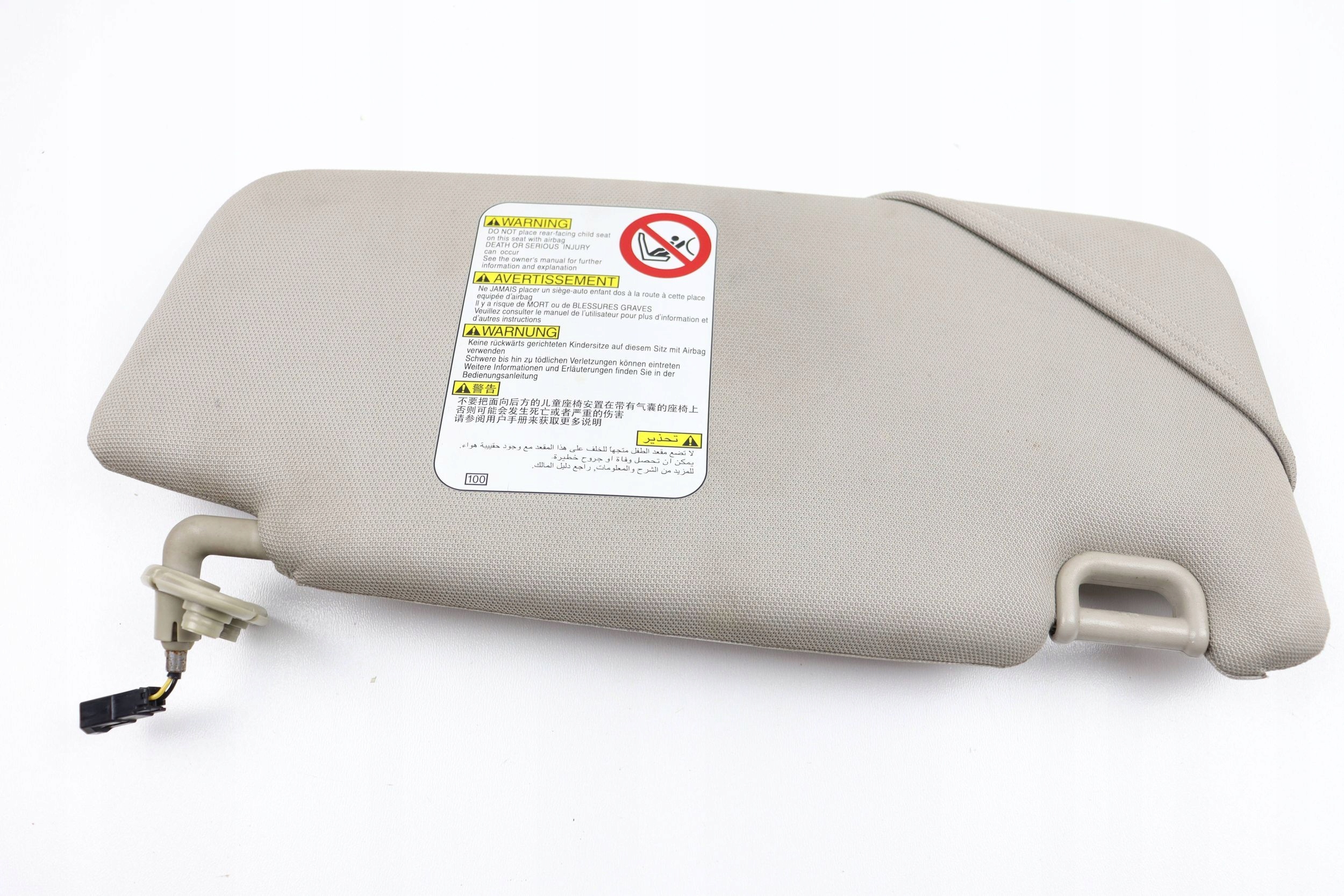SUBARY LEGACY IV cover PRZECIWSLONECZNA left visor visor