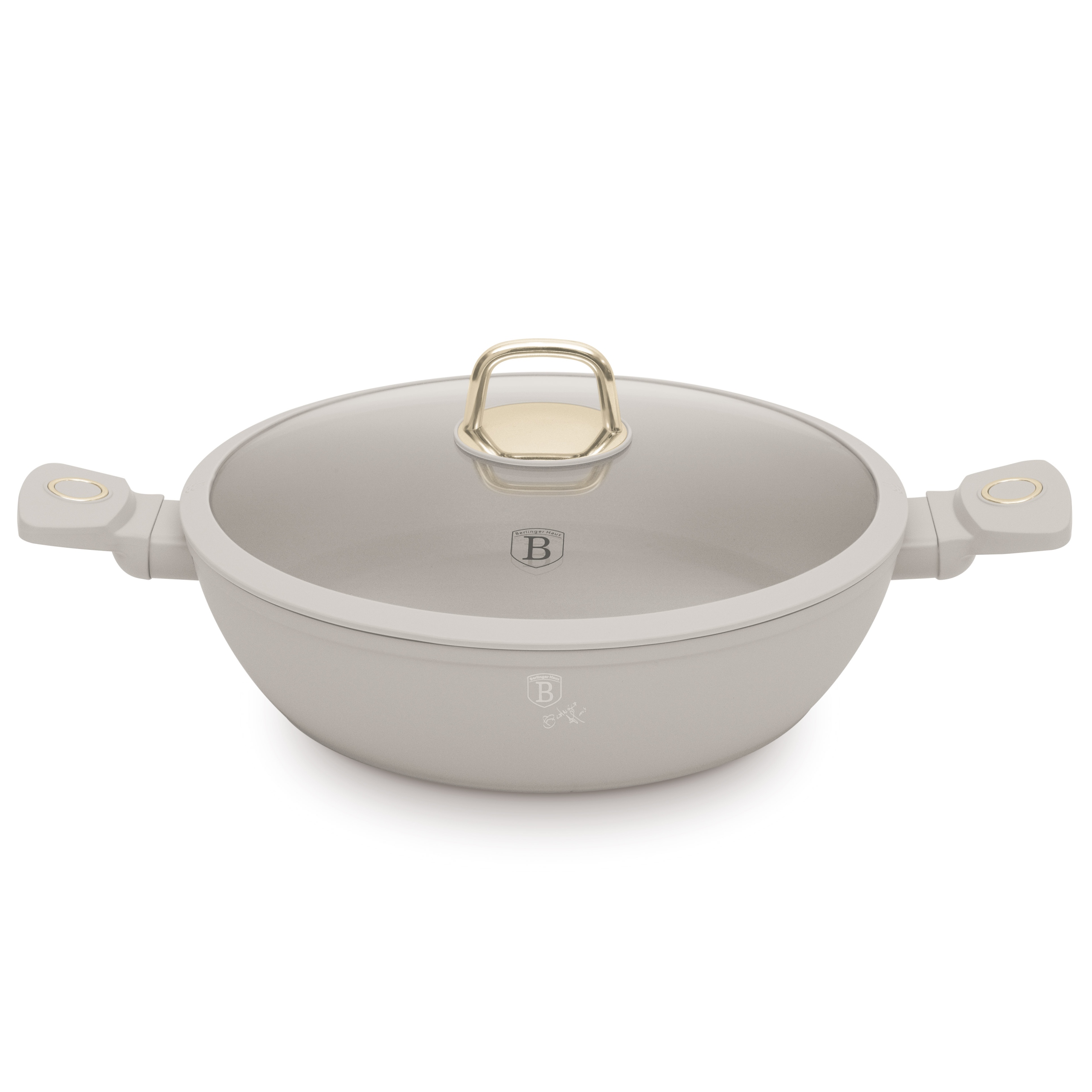 Hrniec plytký 3,8 l s pokrievkou 30 cm, Berlinger Haus BH-8069 Sahara