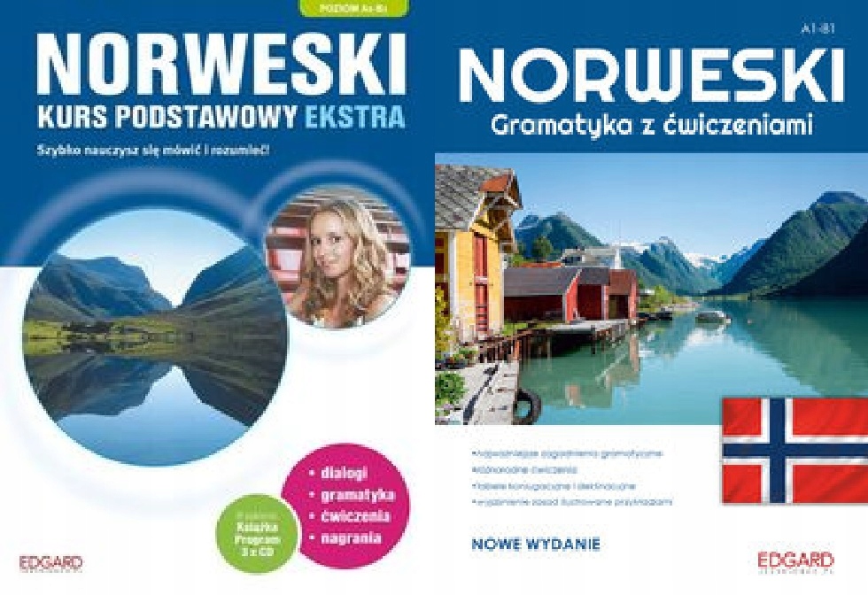 Norweski Kurs podstawowy Gramatyka z ćwiczeniami
