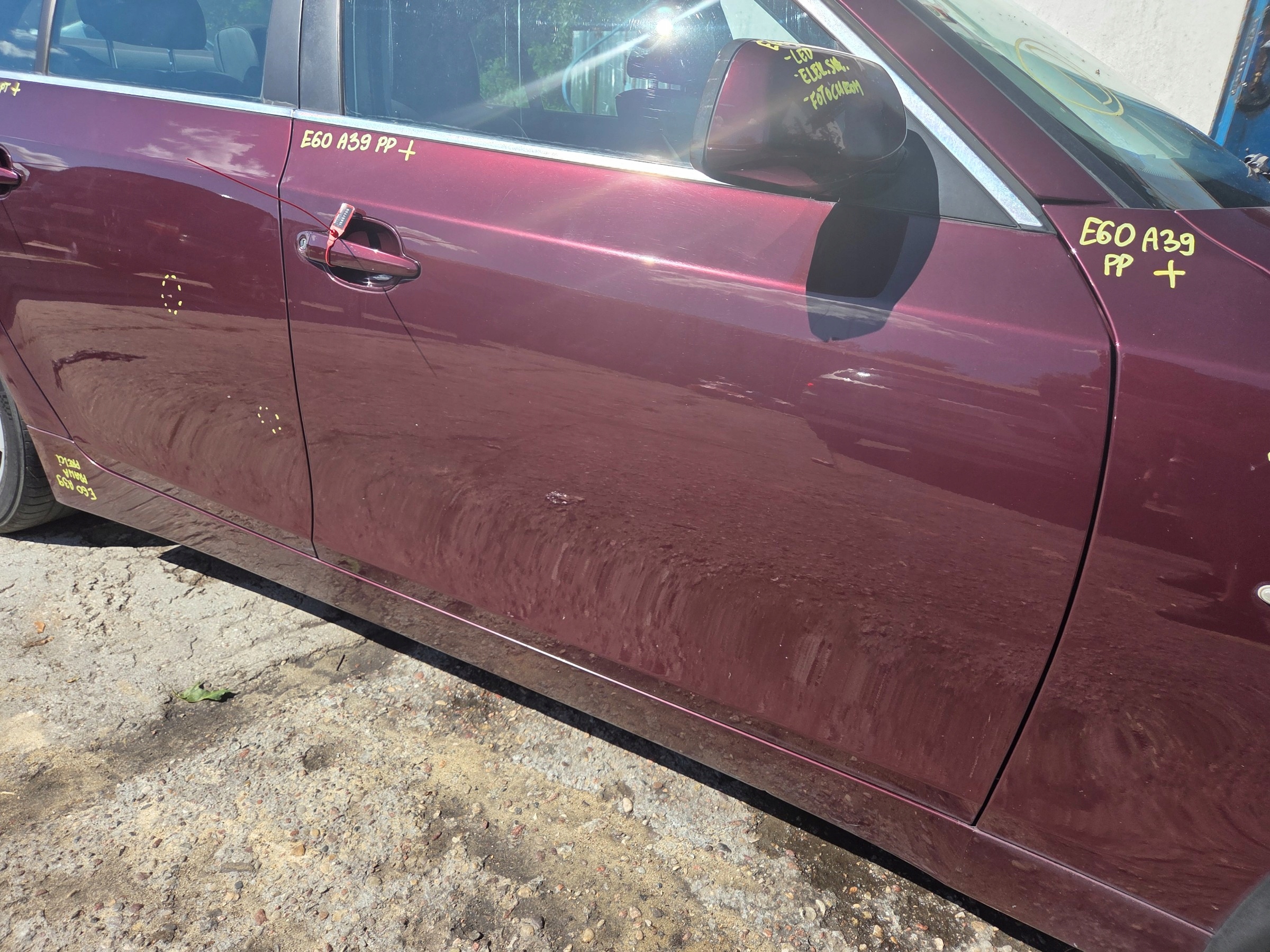 Portière Droit Avant BMW E60 A39/3 BARBERAROT