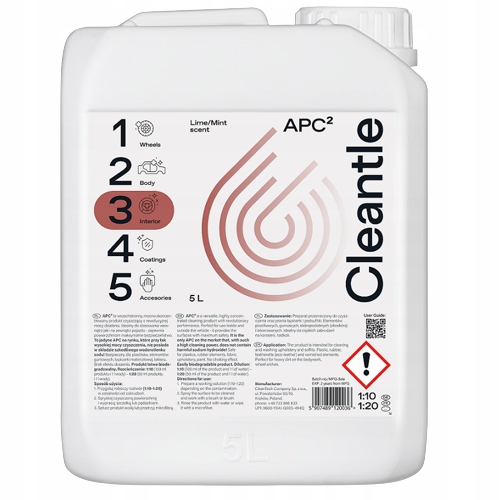 

Cleantle Apc Uniwersalny środek czyszczący 5L