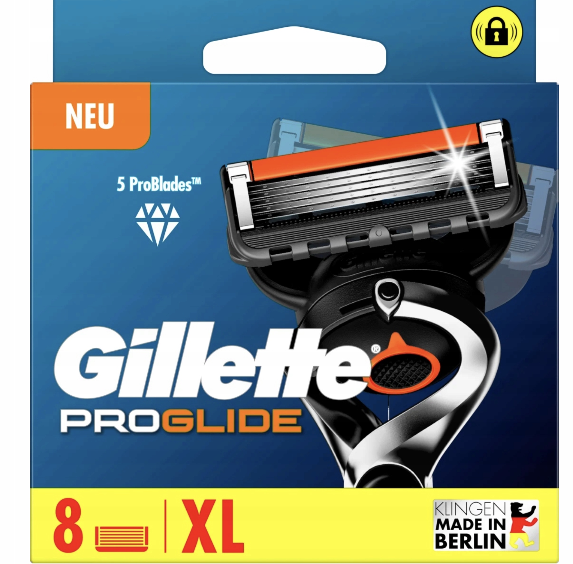 Gillette Fusion ProGlide XL zapasowe ostrza 8 szt