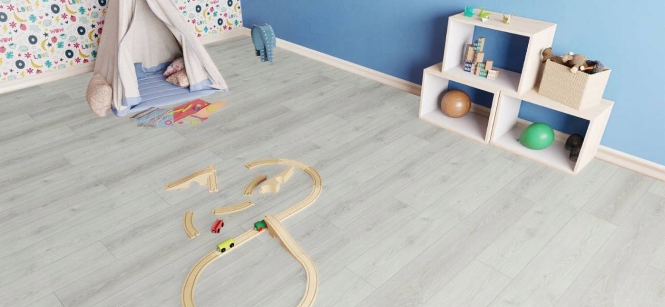 Panele Podłogowe Dąb Nike Wodoodporne AC4 8 mm V4 2.37m2 Kolekcja Milo Aqua Block 24h