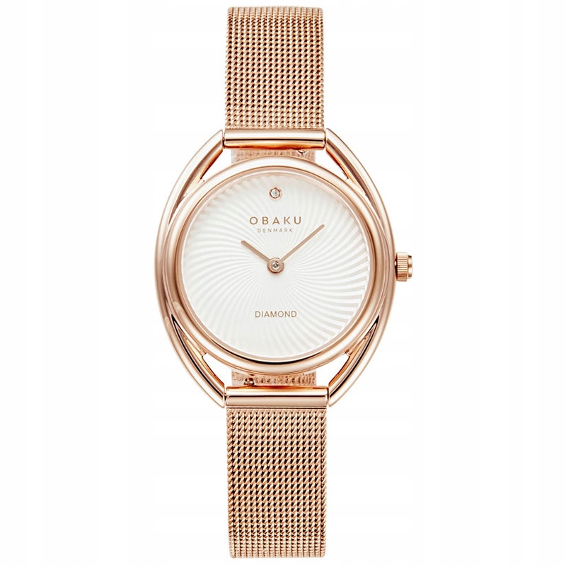 Dámské hodinky Obaku Denmark V286LXVIMV růžové zlato