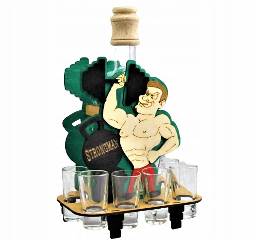 

Urodziny karafka Strongman