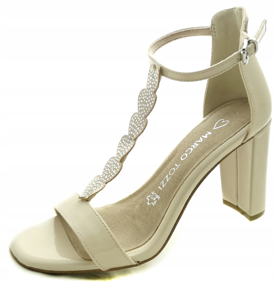 Elegantní sandály na podpatku Marco Tozzi 28310