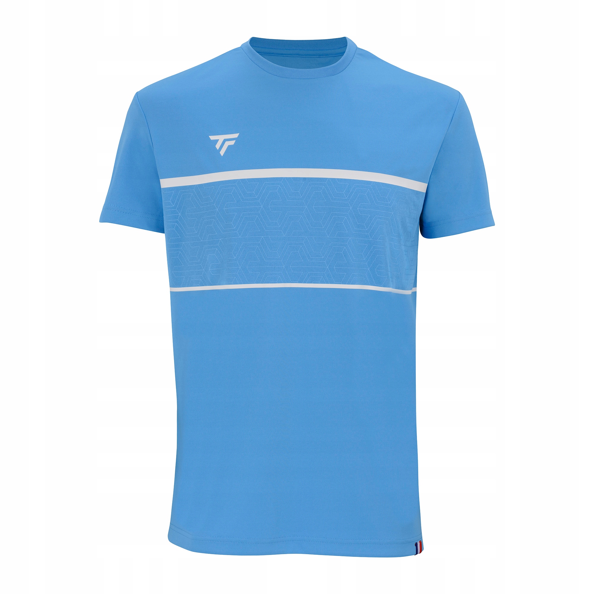 Koszulka tenisowa męska Tecnifibre Team Tech Tee niebieska 22TETEAZ35 S