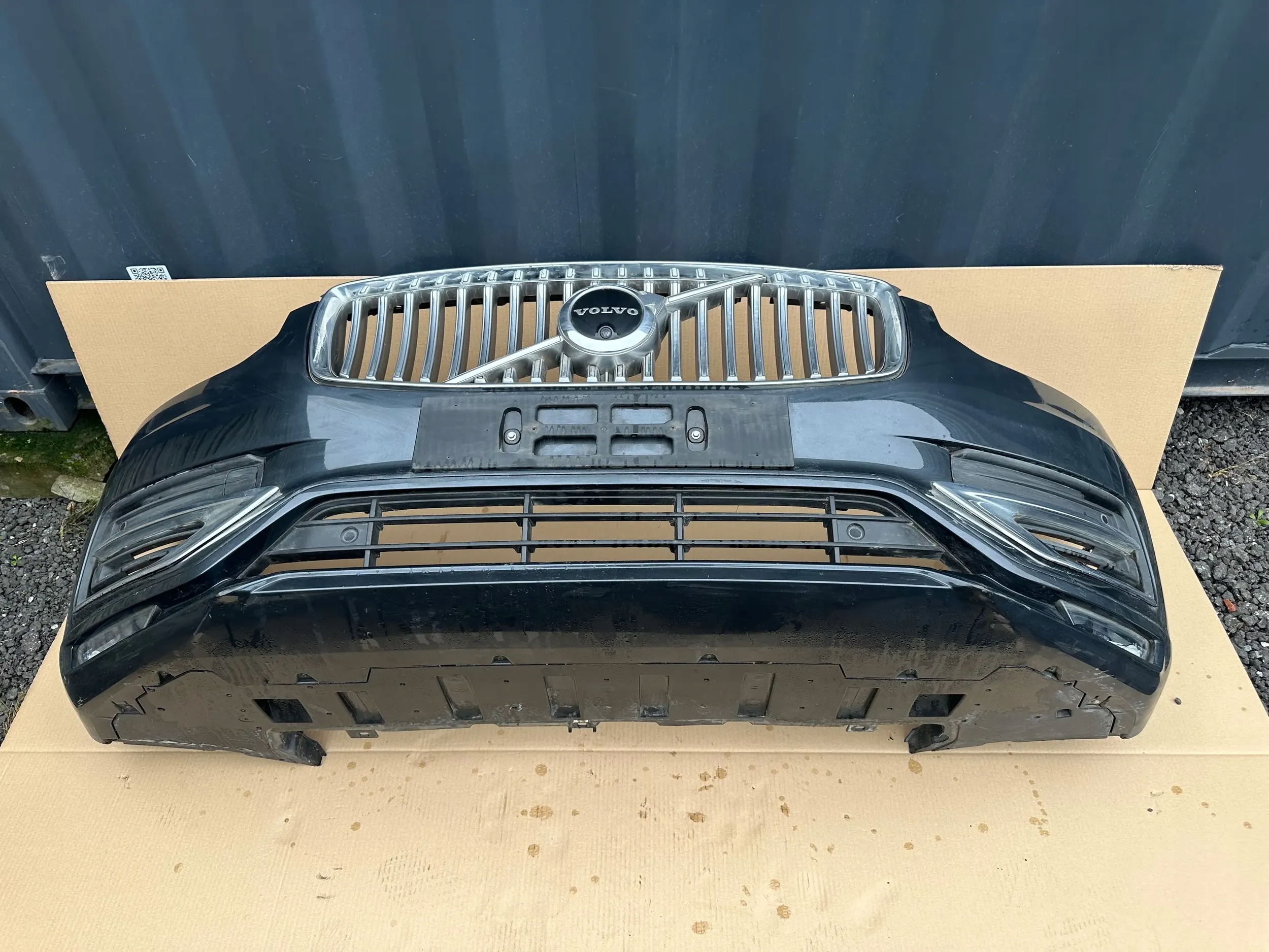 ZDERZAK Volvo XC90 II KOMPLETNY ORYGINAŁ 2019 DEMONTAŻ KAMERA