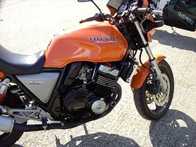 Padacie Vzduchy Classic Rg Racing Honda CB400 Čierna