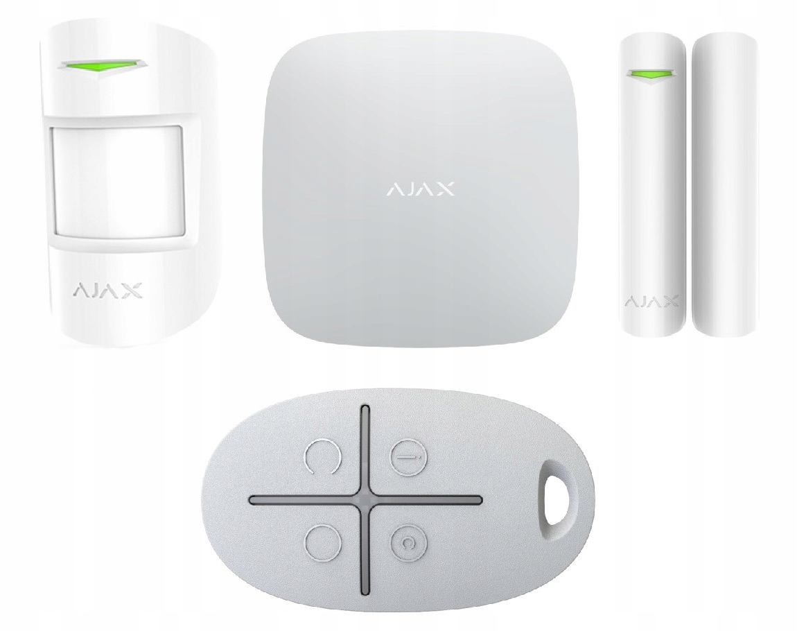 Alarmová sada Ajax StarterKit Plus Bílá