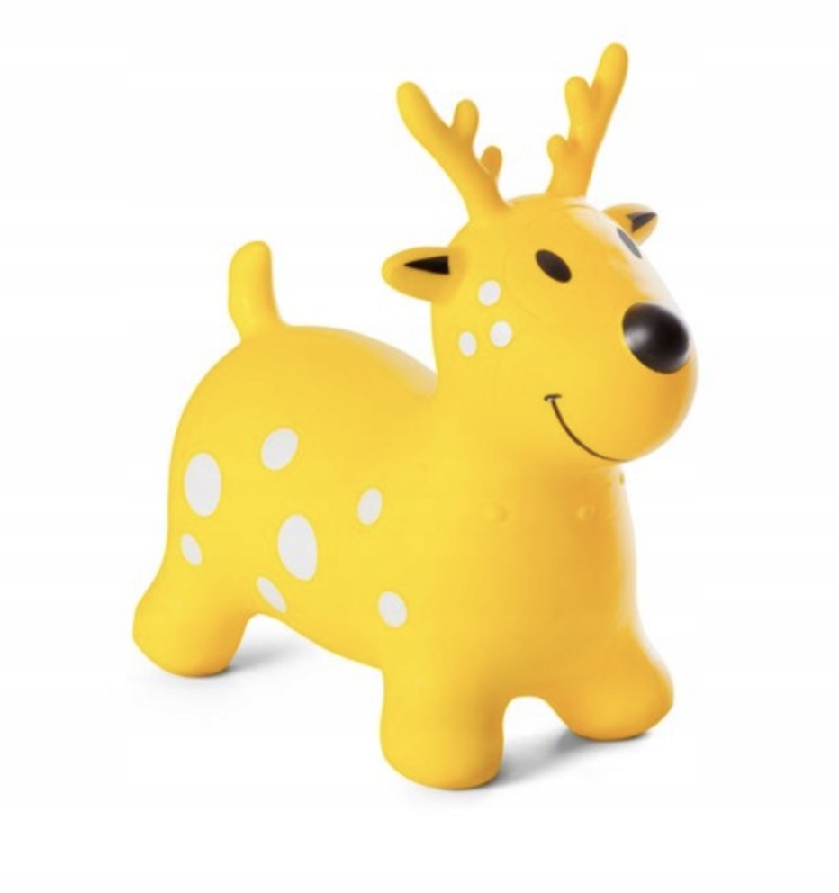 

Skoczek Renifer Bs Toys GA274 z pompką żółty