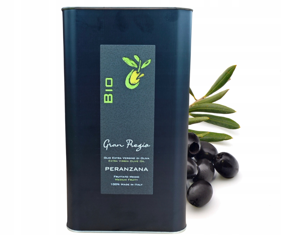 Levně Bio Oliva Extra Virgin Peranzana Polyfenoly-756.3 mg/kg 2025/26 Italská 3L