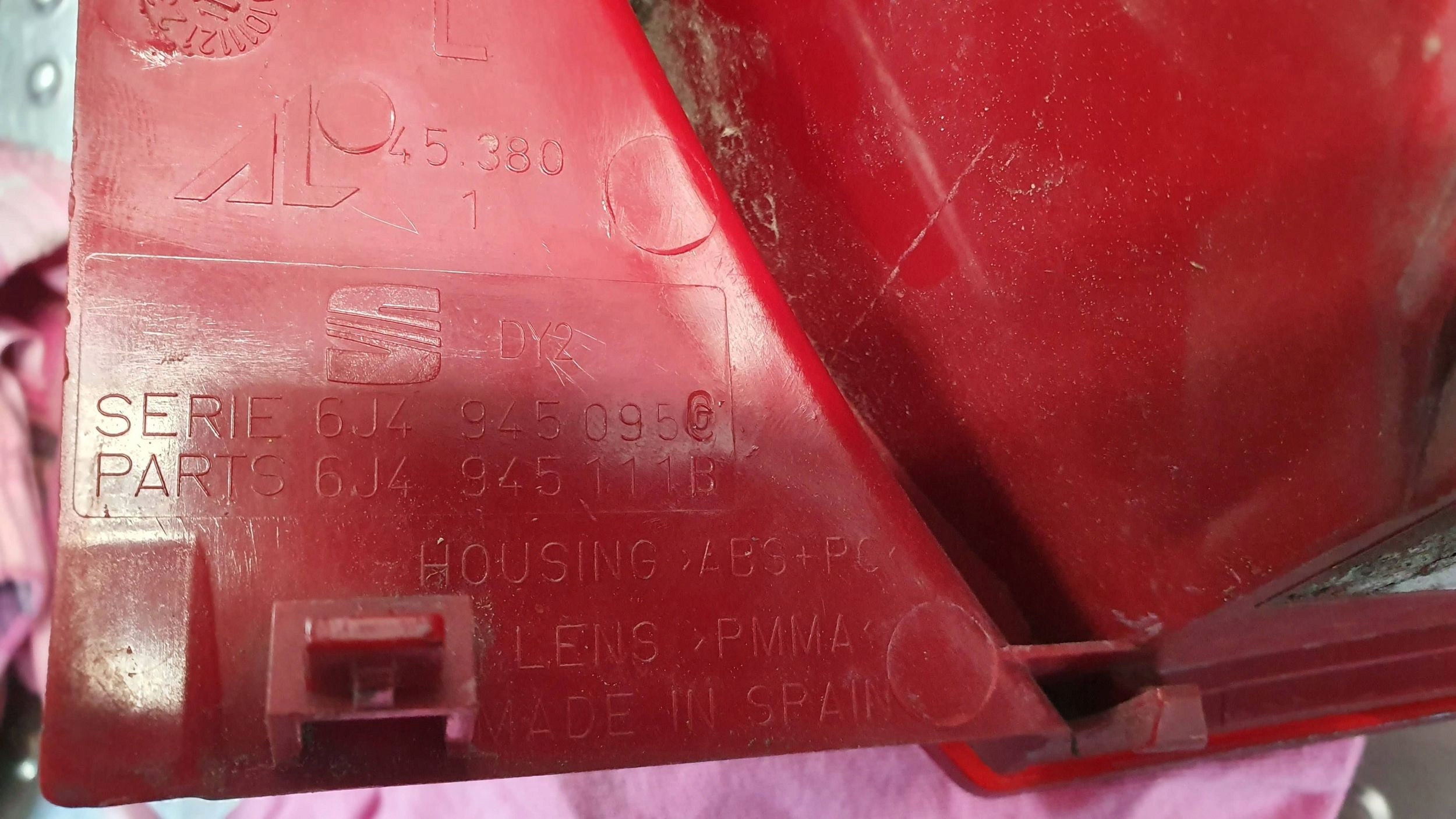 light rear part left SEAT IBIZA 6J 6J4945095 HATCHBACK 08