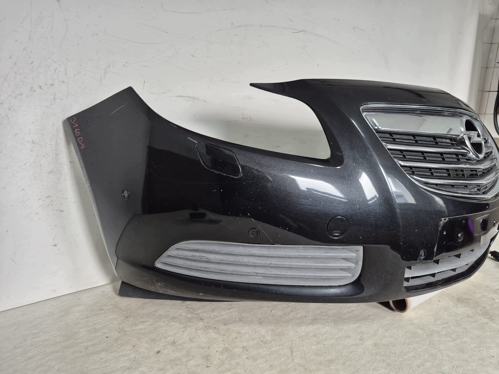 OPEL INSIGNIA A and 08-13 bumper front front SPR 6XPDC LAK.Z22C 13288280