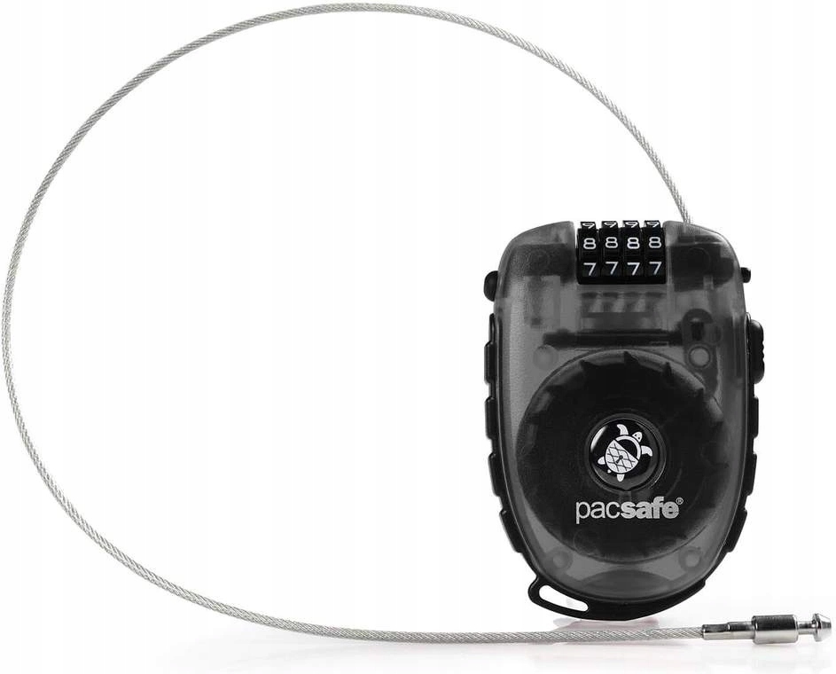 Linka do bagażu Pacsafe RetractaSafe 250 Szara