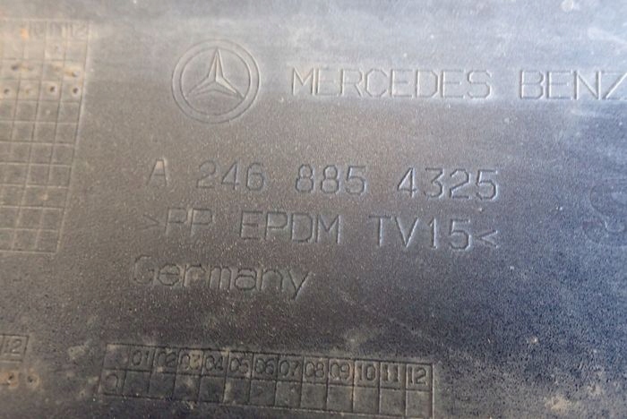MERCEDES W246 246 B-KLASA LIFT 15- front bumper front