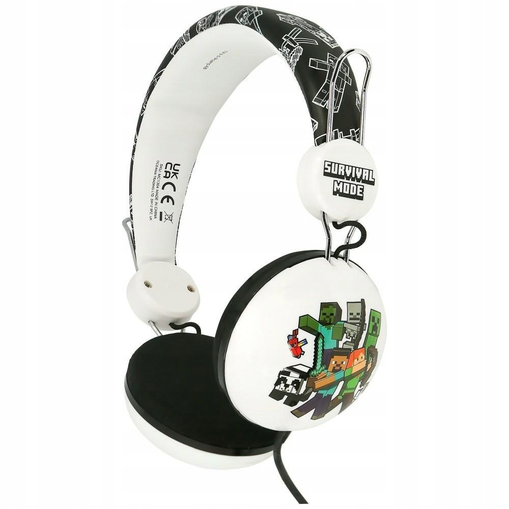 Słuchawki nauszne Stereo Otl Teen Minecraft