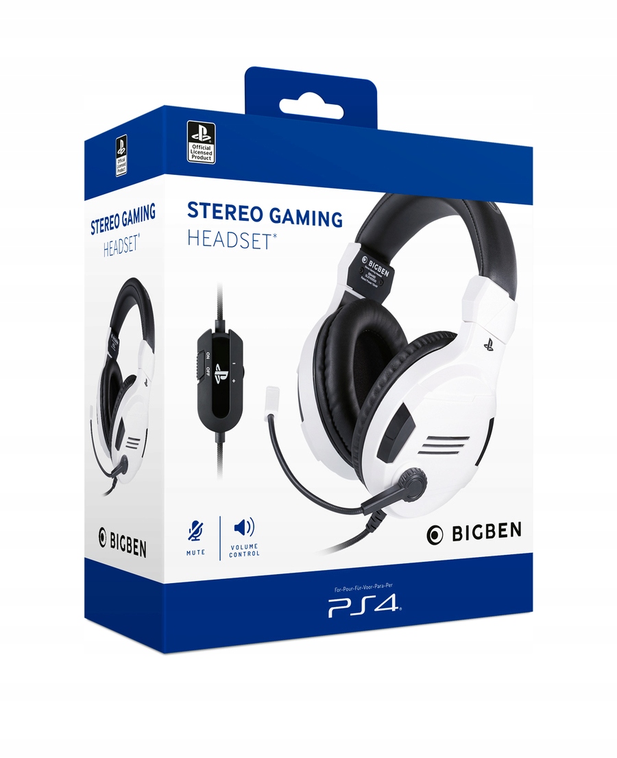 

Big Ben PS4 Słuchawki Do Konsoli Białe