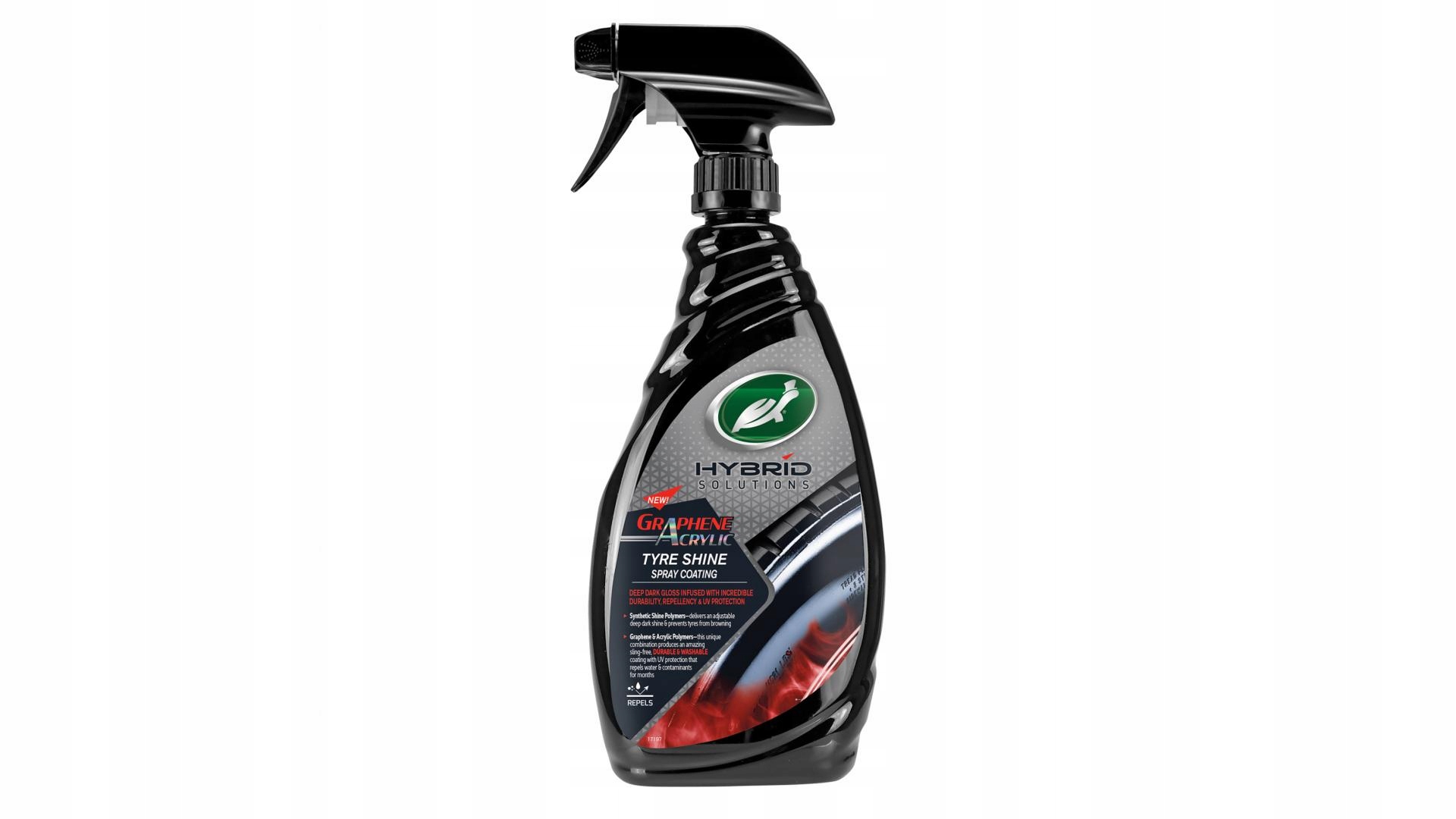 TURTLE WAX HYBRID SOLUTIONS TYRE SHINE GRAPHENE ACRYLIC 680ML