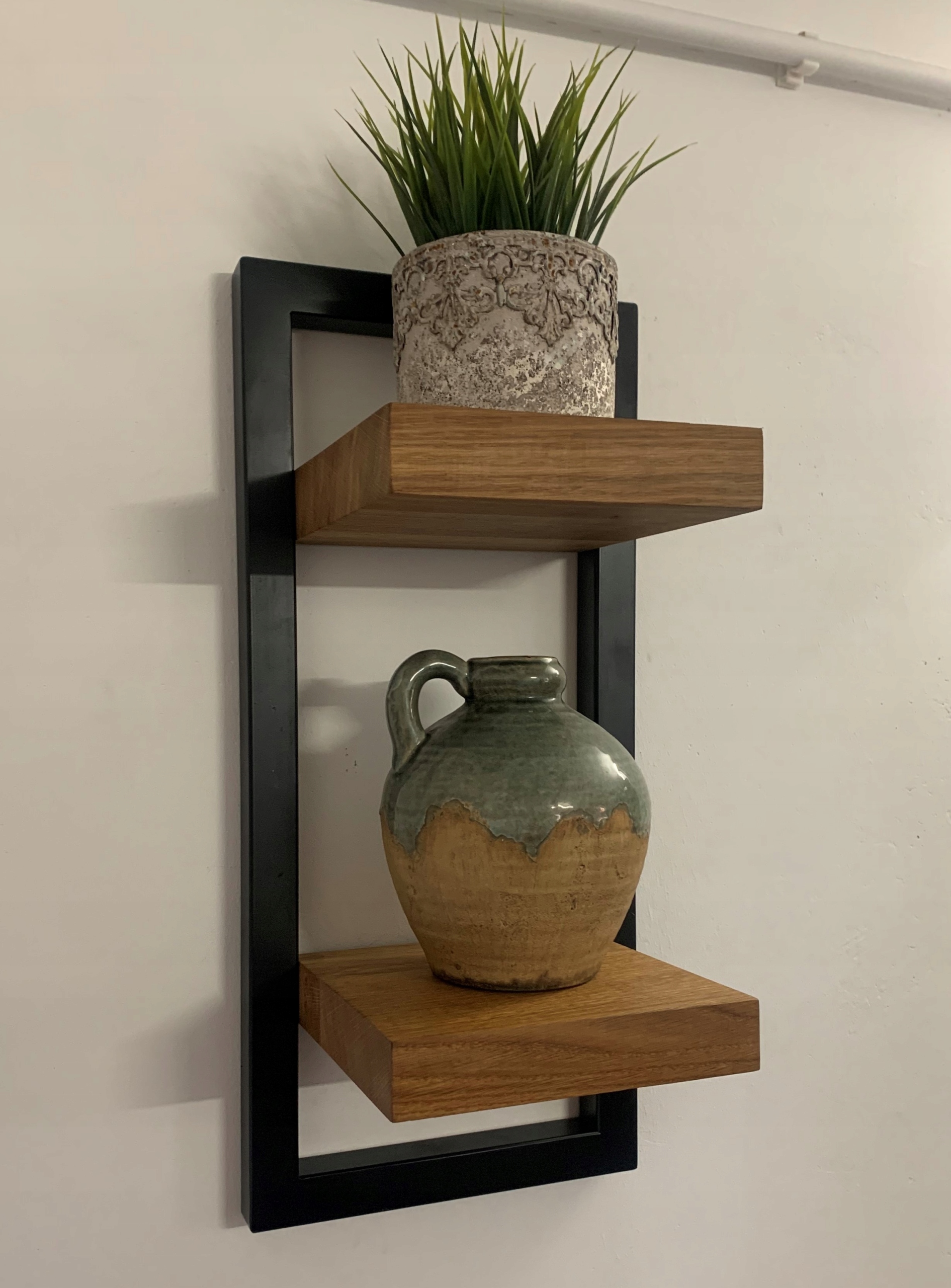 PÓŁKA WISZACA LOFT DĄB Głębokość mebla 20 cm