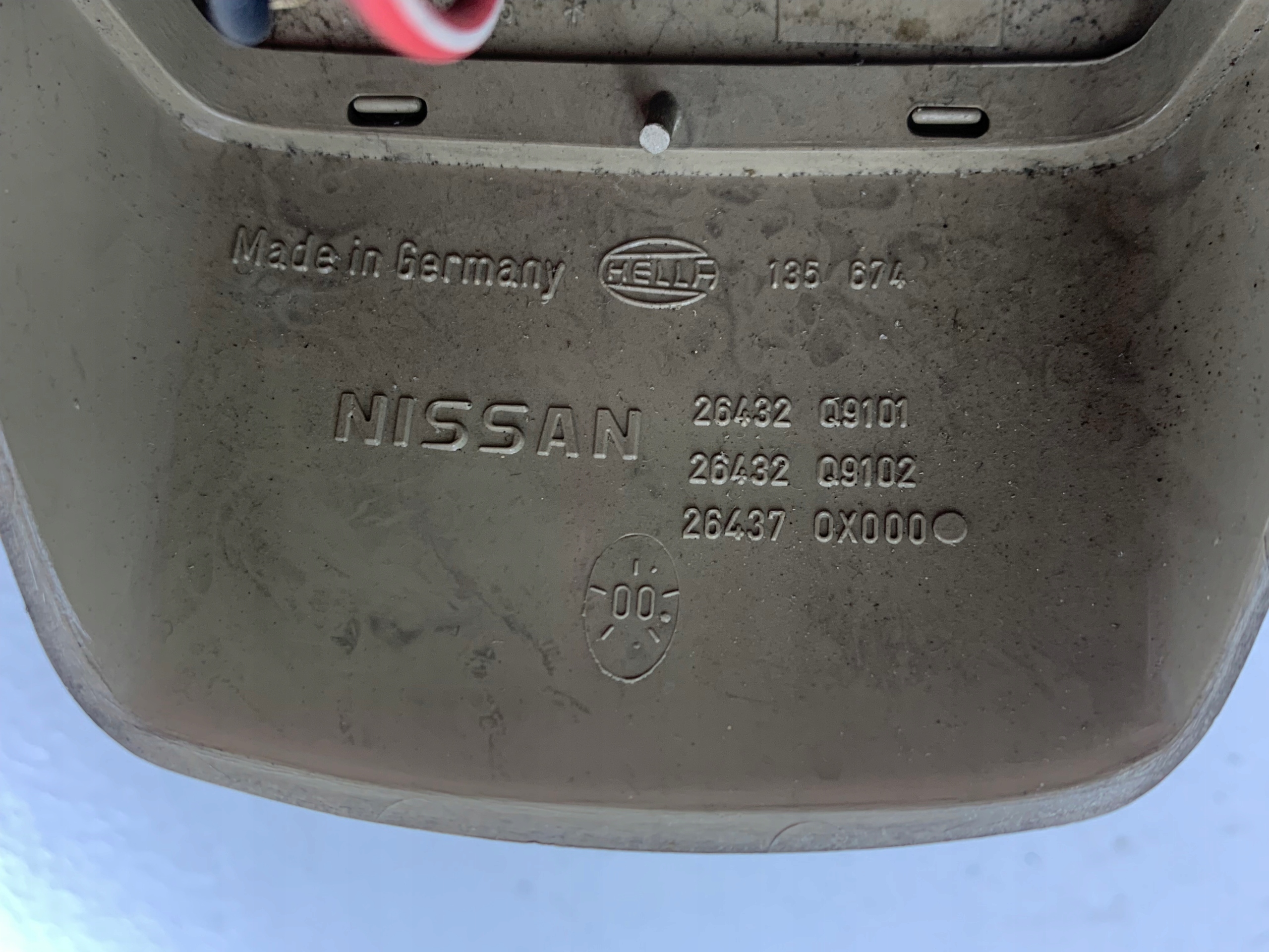 NISSAN TERRANO II éclairage cabine feu interne avant
