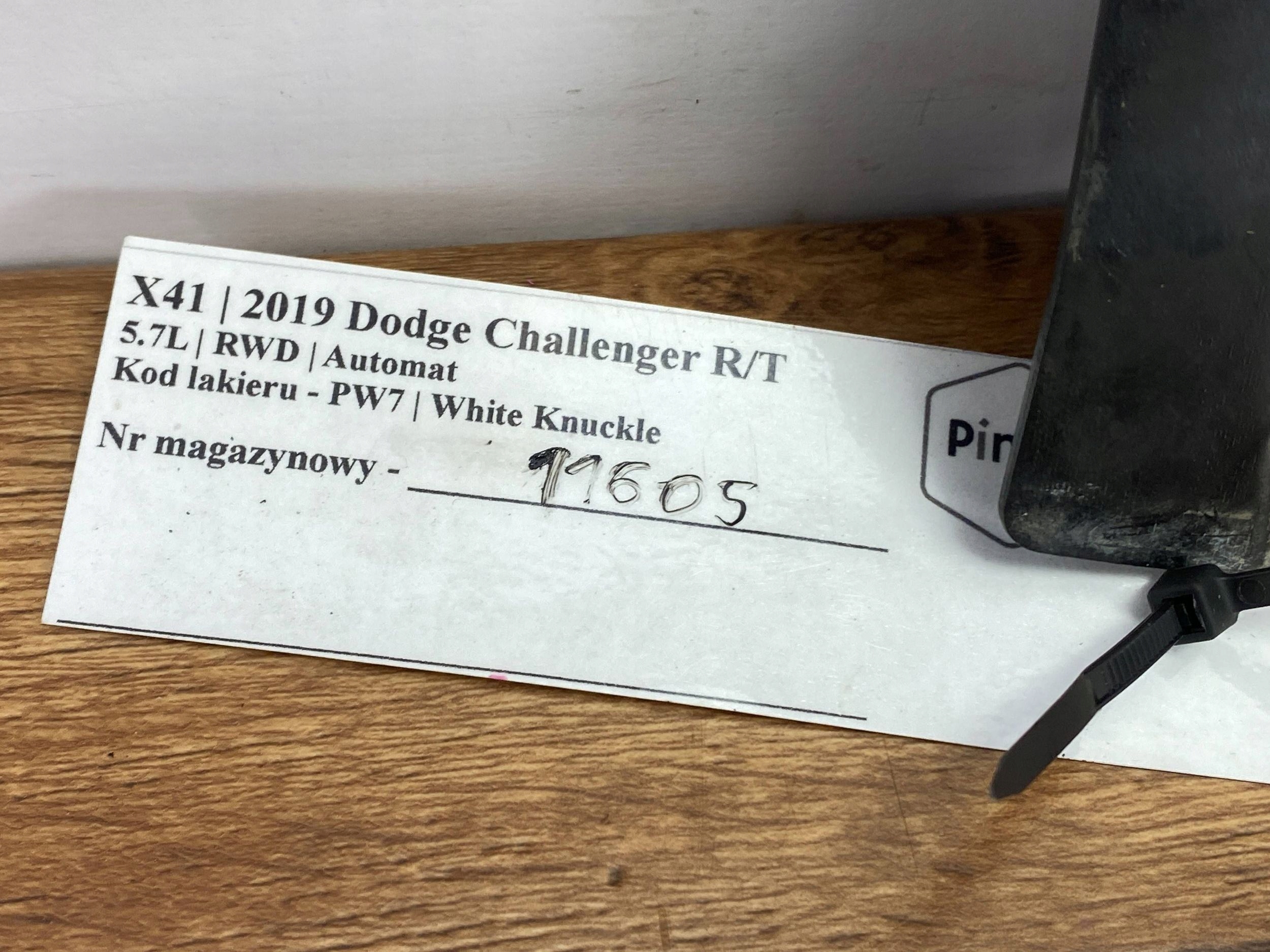 cover below engine Dodge Challenger 2015+