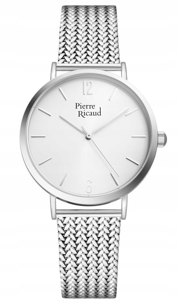 Nové Originální dámské hodinky Pierre Ricaud P22025.5153Q stříbrné, gravírování