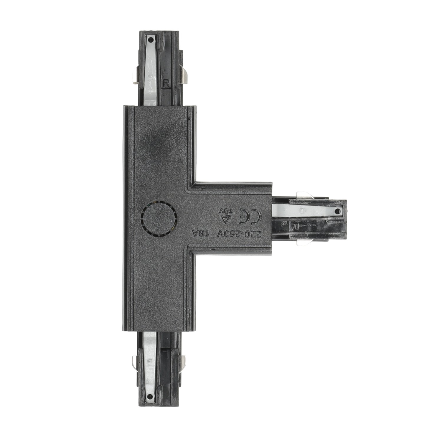 Zestaw szynowy 3 fazowy szyna 3x1m, Łącznik T, 6x Lampa, 3x zaślepka CZARNY Informacje o bezpieczeństwie CE