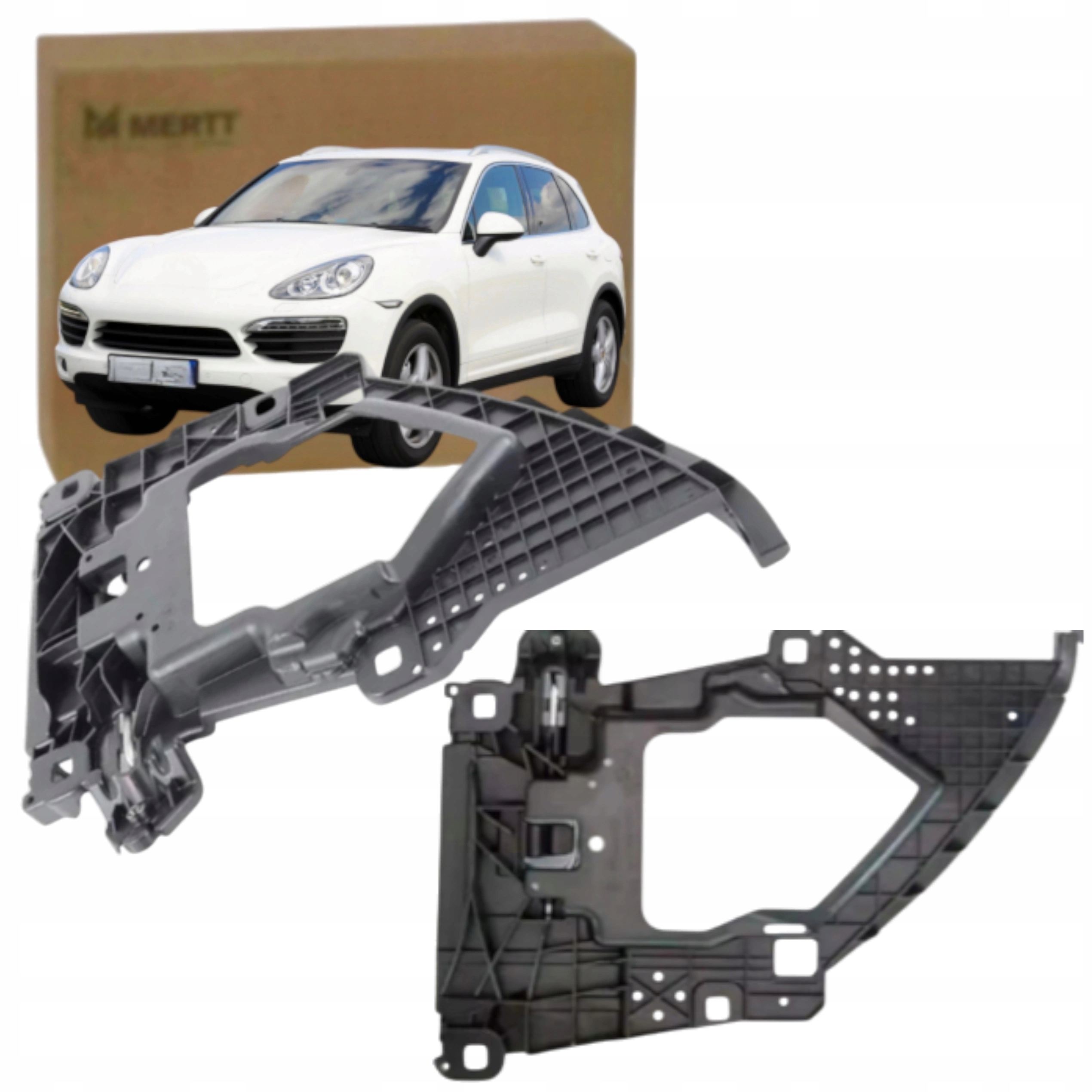 Upevnění úchytů Reflektoru Levé Pravé Porsche Cayenne 92A 2014-2017 Sada