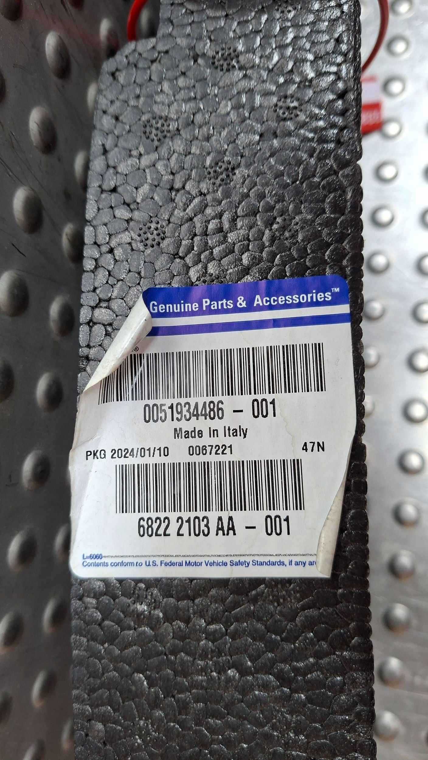 ABSORBER nárazníku předek 51934486 FIAT 500 2007