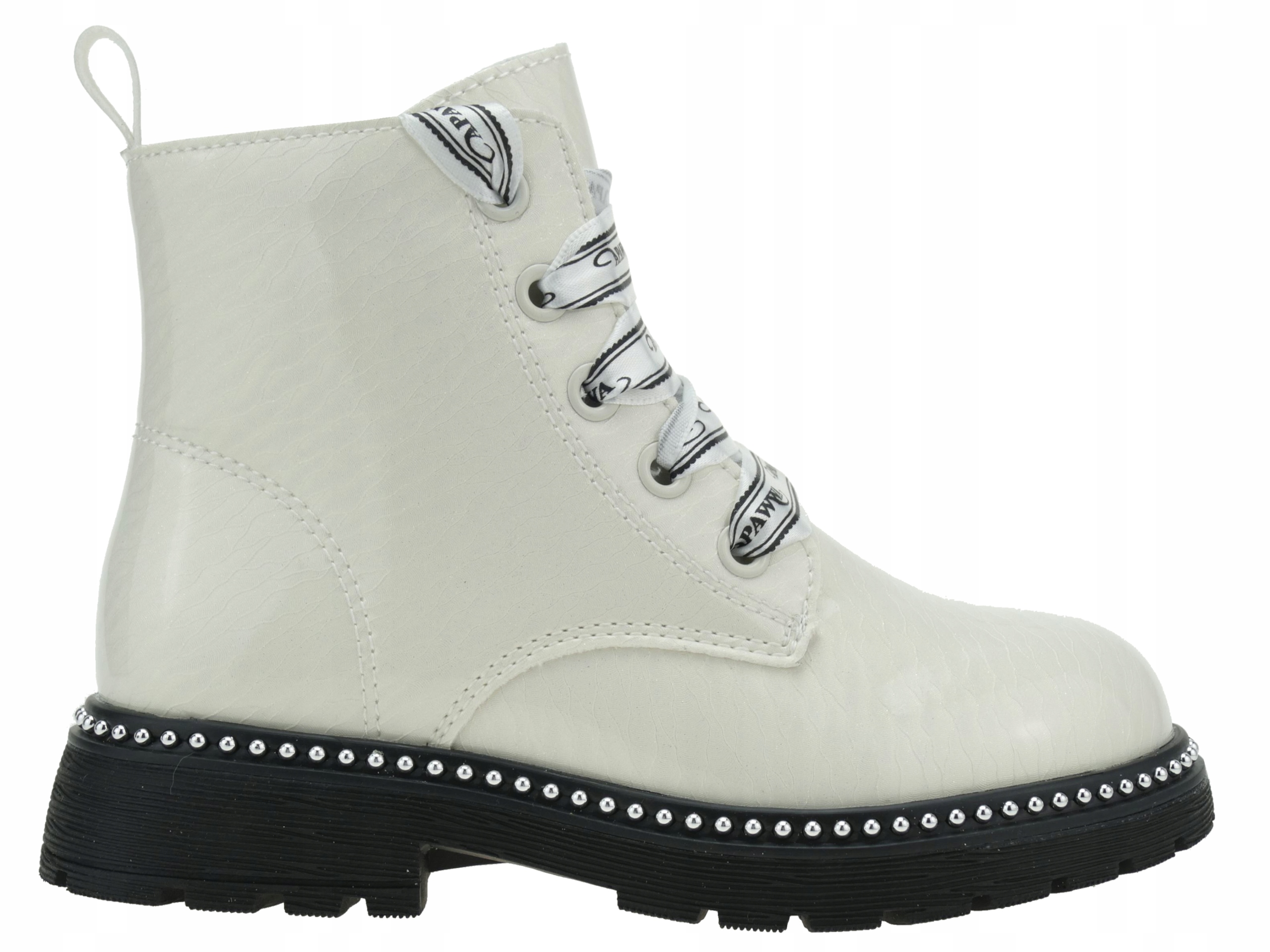 DZIEWCZĘCE TRZEWIKI PÓŁBUTY DZIECIĘCE BOTKI BUTY PRZEJŚCIOWE SUWAK R. 26 Marka Apawwa