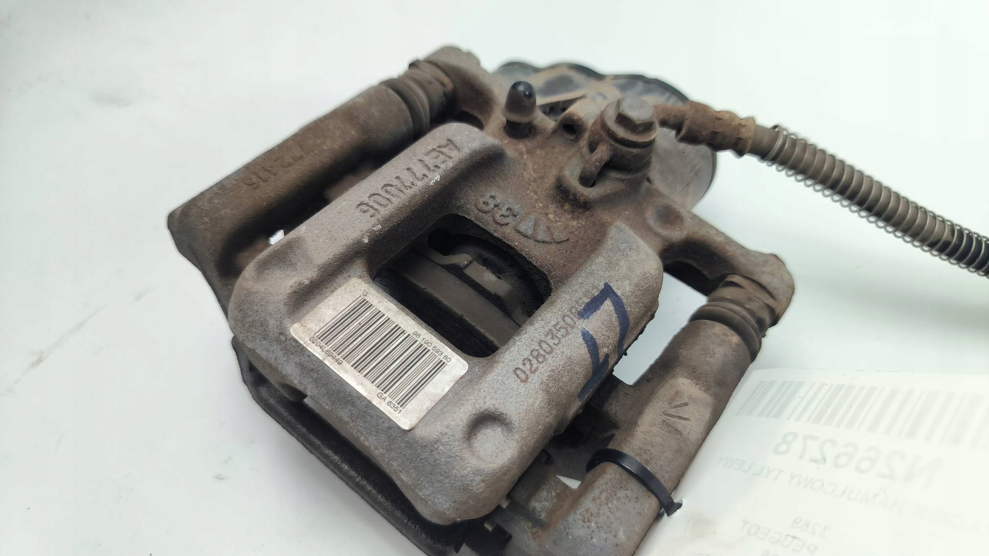 caliper brake rear part left PEUGEOT E-208