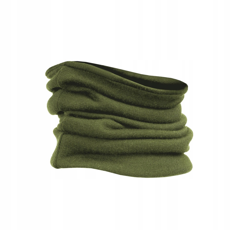 Komplet damski czapka komin merino khaki Marka Woolmed