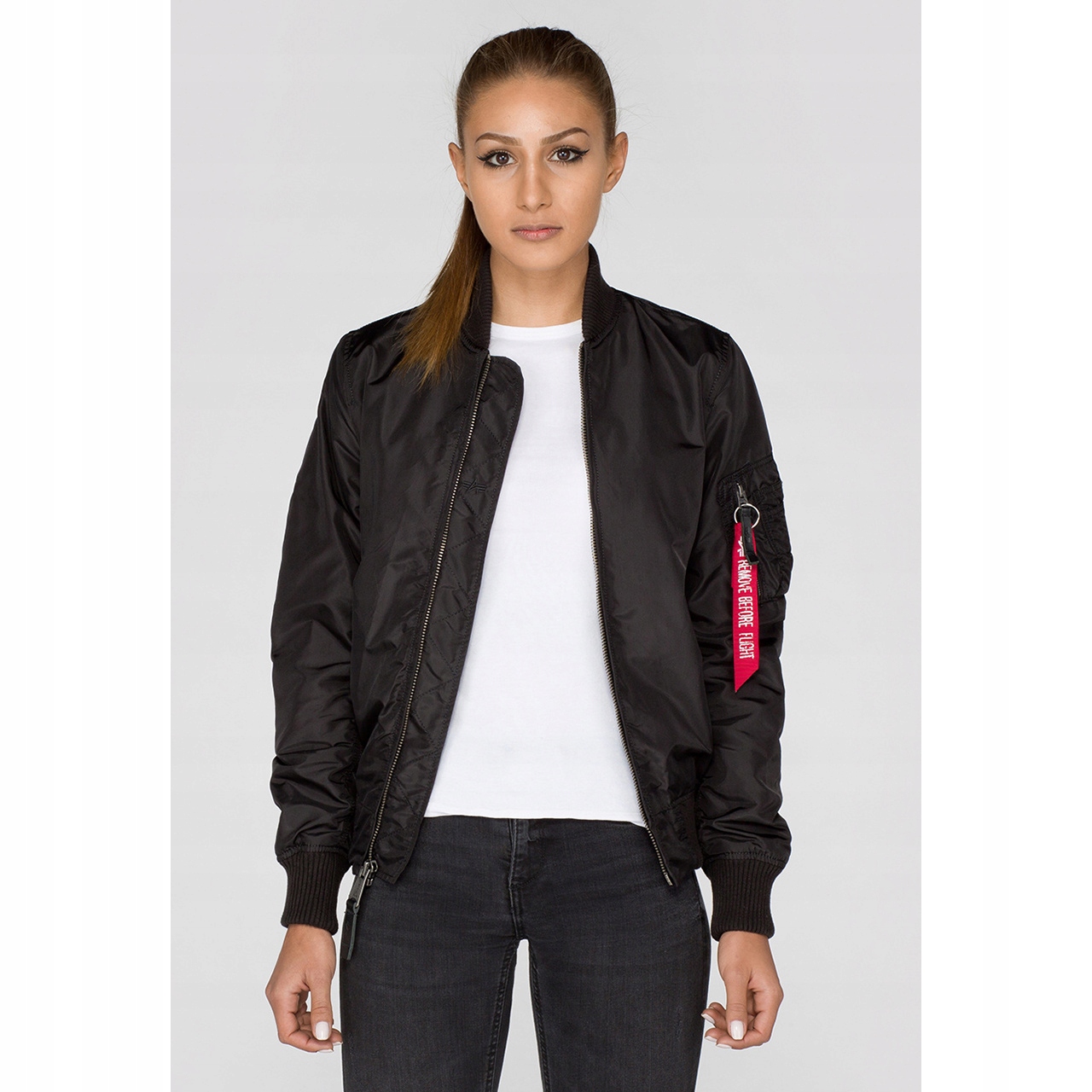 Bunda Alpha Industries MA-1 Tt Light W black Xs