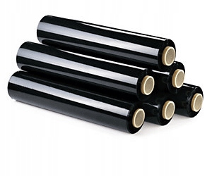 FOLIA STRETCH STRECH STRECZ CZARNA 3 KG HIT !!! Marka inny