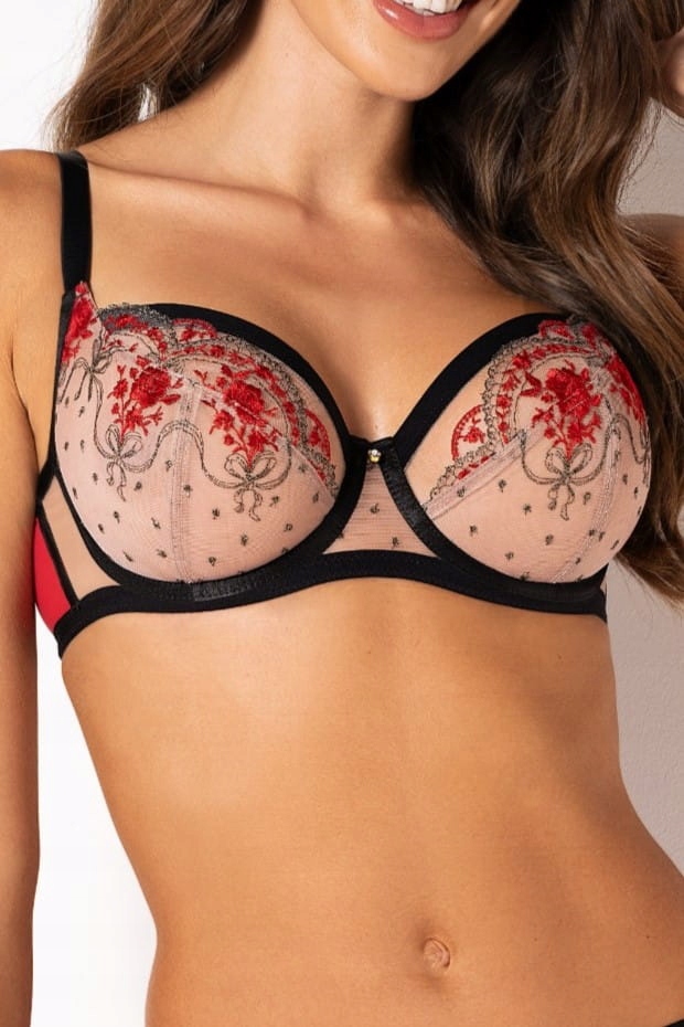 Dámská podprsenka Mediolano Flamenco II Soft 19222 [Velikost 70 G]