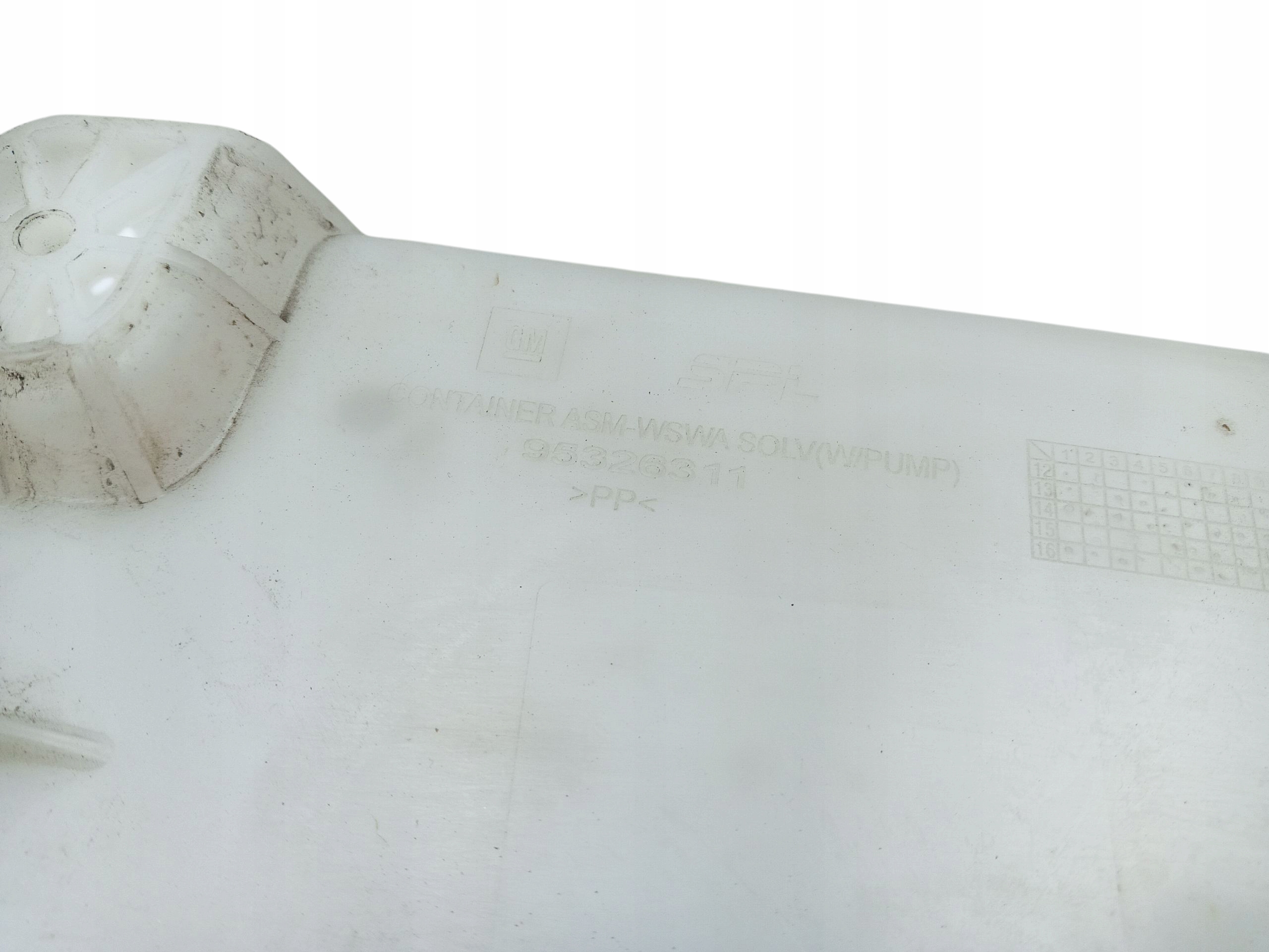 washer fluid tank pump OPEL MOKKA X (2012-2019) 95326311