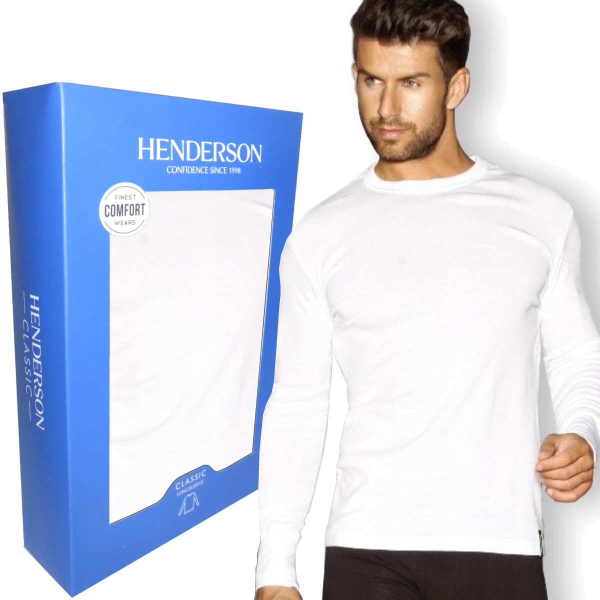 

Henderson podkoszulek męski 2149 długi ręk bia L