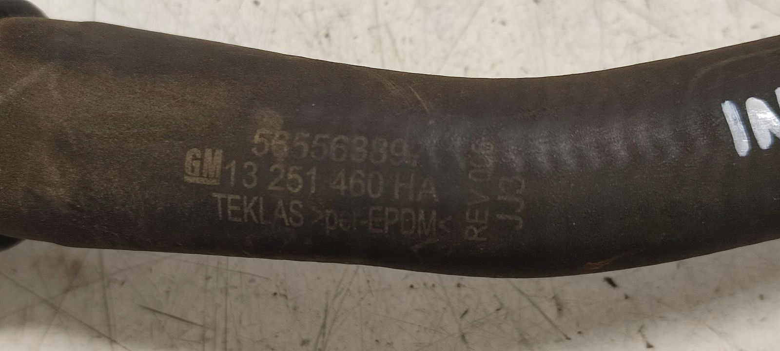 hadice vedení vody Opel Insignia A 2,0 CDTI