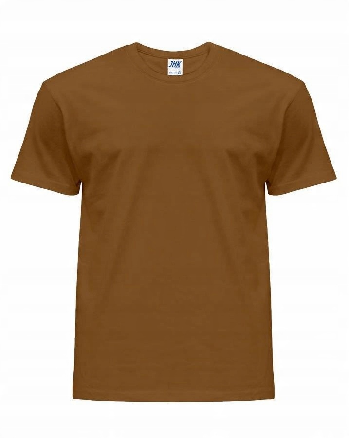 

Bawełniany t shirt męski Bawełna brązowy Jhk 2XL