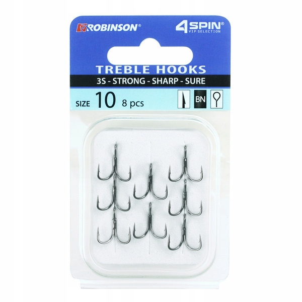 Kotwica 4SPIN Titanium 3S rozm. 10 (8szt) Robinson